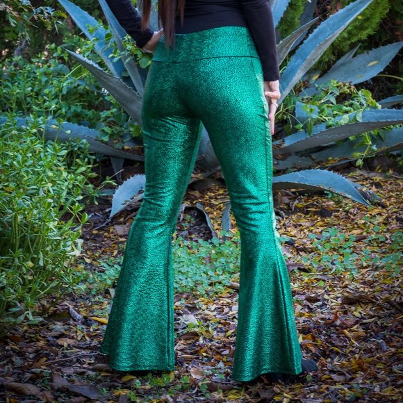 shimmer bell bottoms